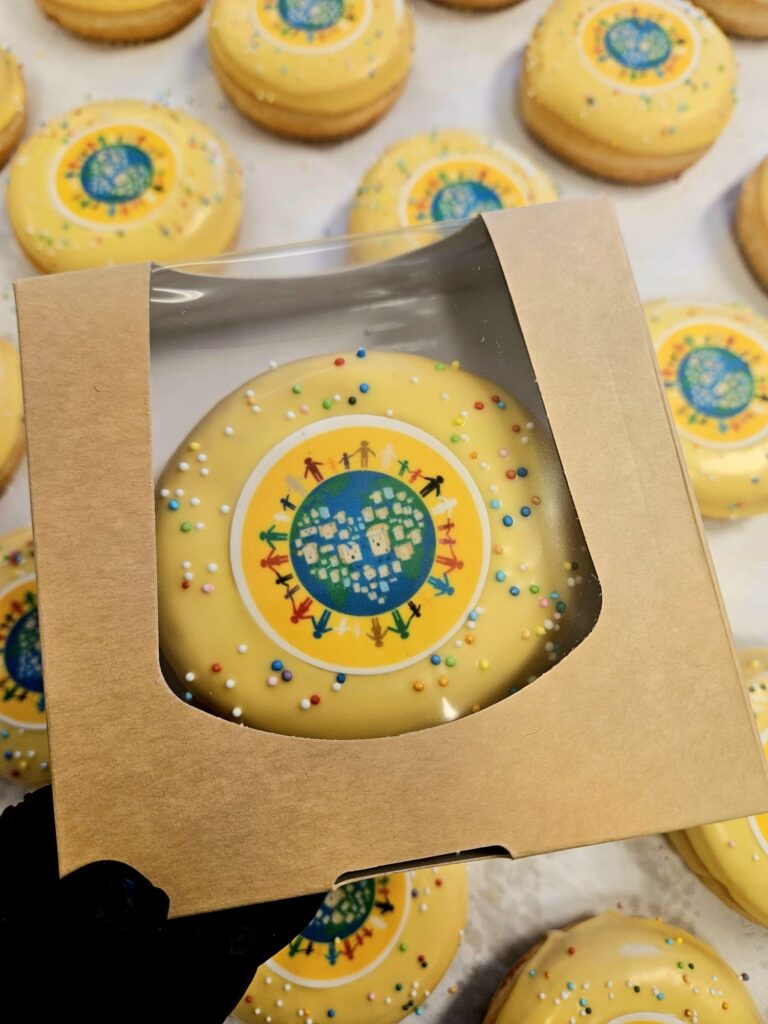 donut actie als onderdeel van een marketingcampagne