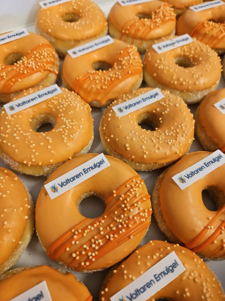 donuts met logo zorgen voor herkenning én beleving bij events